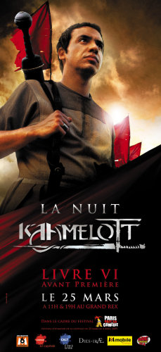 Affiche de la nuit Kaamelott