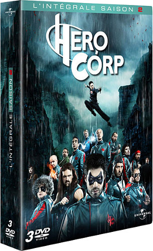 Le coffret DVD de Hero Corp saison 2