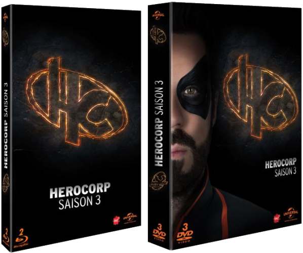 Photo des DVD et Blu-Ray de Hero Corp saison 3