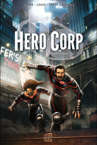 Couverture du tome 2 de Hero Corp