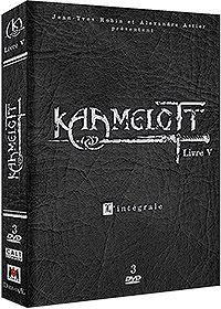 Coffret du DVD du Livre V de Kaamelott