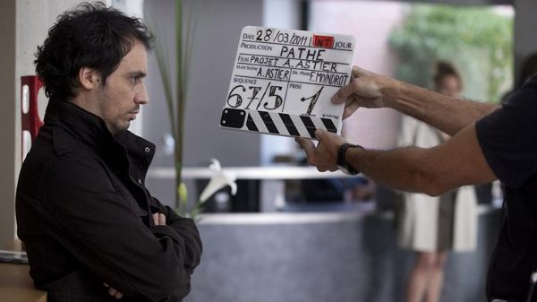 Alexandre Astier sur le tournage de Madame Karlsson