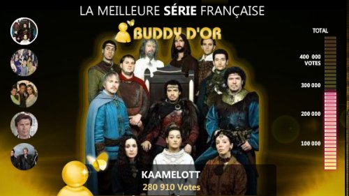 Kaamelott Buddy d'or de la meilleure série française