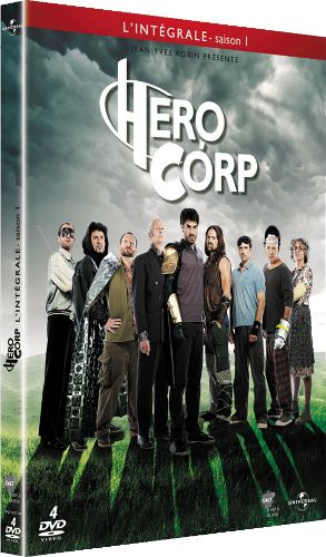 Le boitier du DVD de Hero Corp saison 1