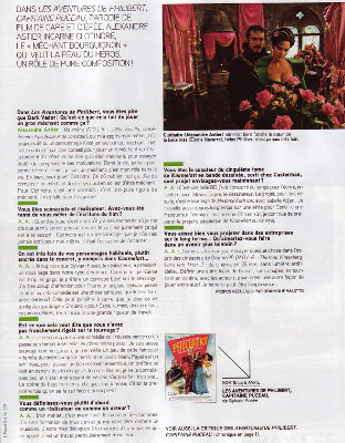 Interview d'Alexandre Astier dans Air le mag